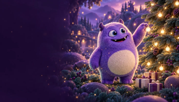 Navidad en el mundo de Crealis, con Lumo