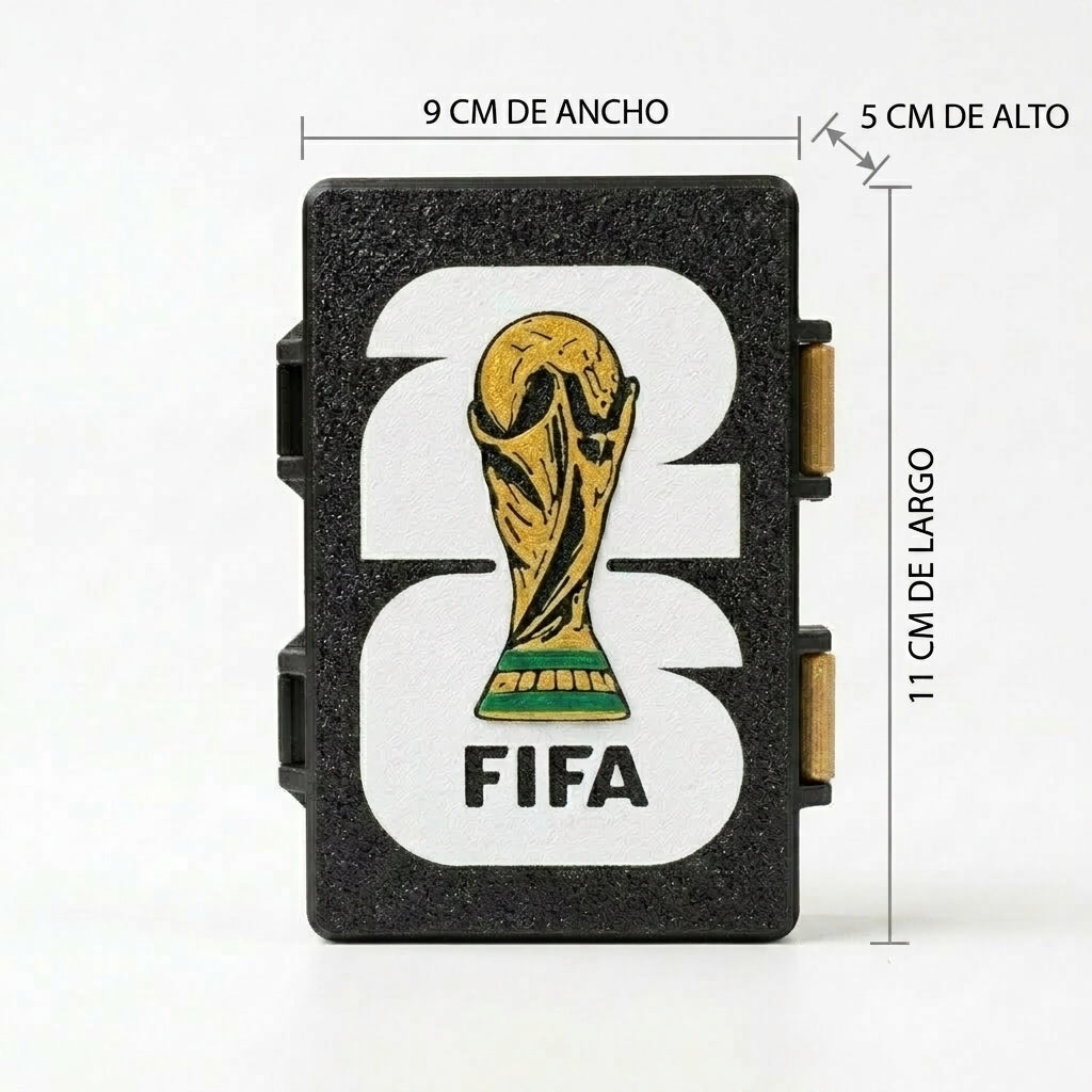 Porta Láminas Coleccionista Álbum Panini Mundial FIFA 2026