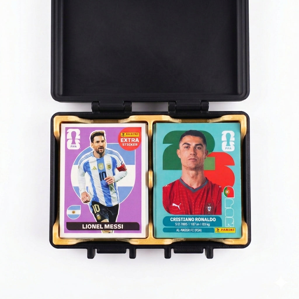 Porta Láminas Coleccionista Álbum Panini Mundial FIFA 2026