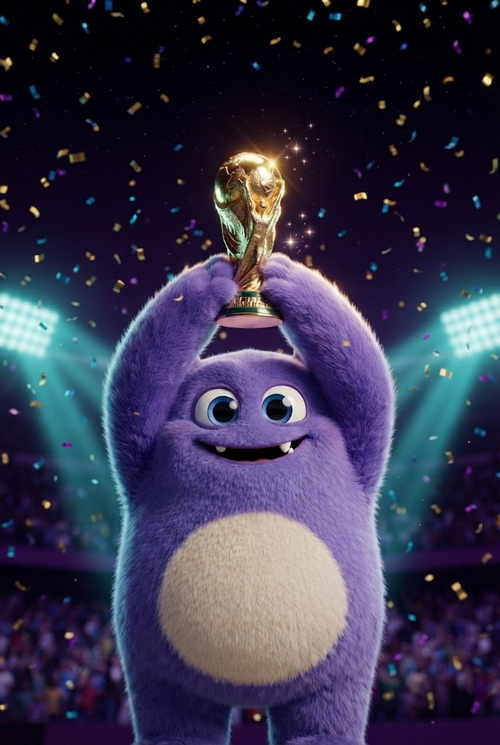 La mascota de Crealis en Deportes