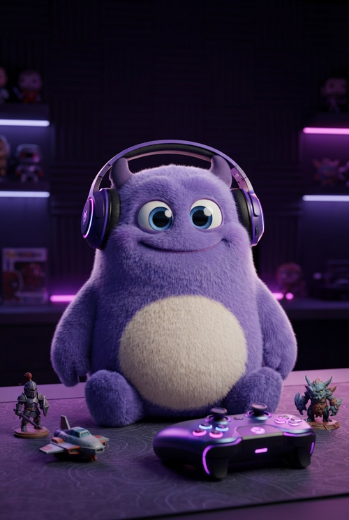 La mascota de Crealis en Geek