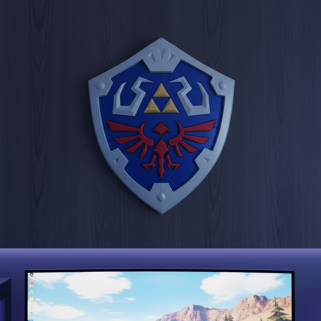 Escudo Inspirado en Zelda - Crealis