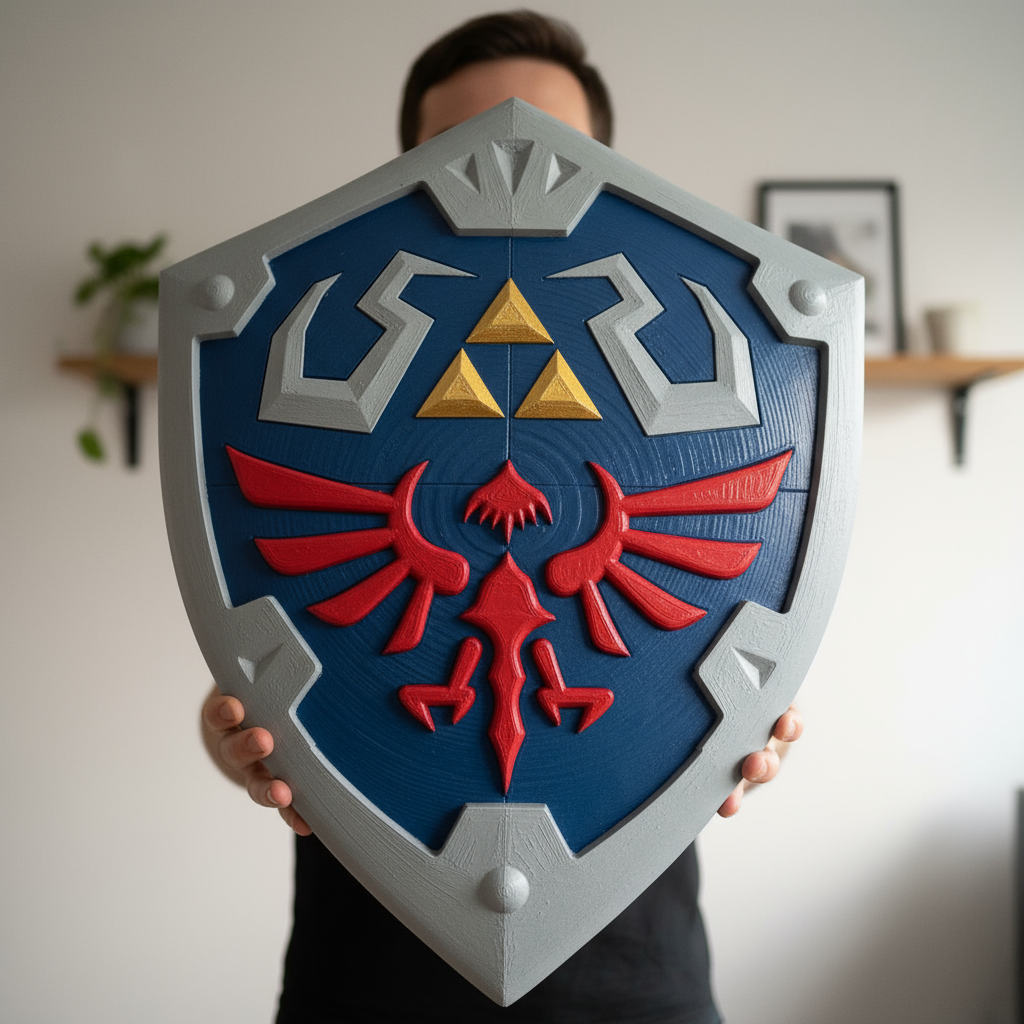 Escudo Inspirado en Zelda - Crealis