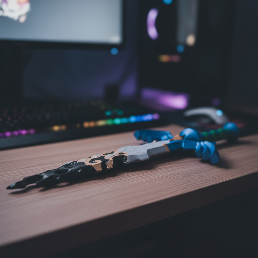 Espada Inspirada en Zelda(TOTK) - Crealis