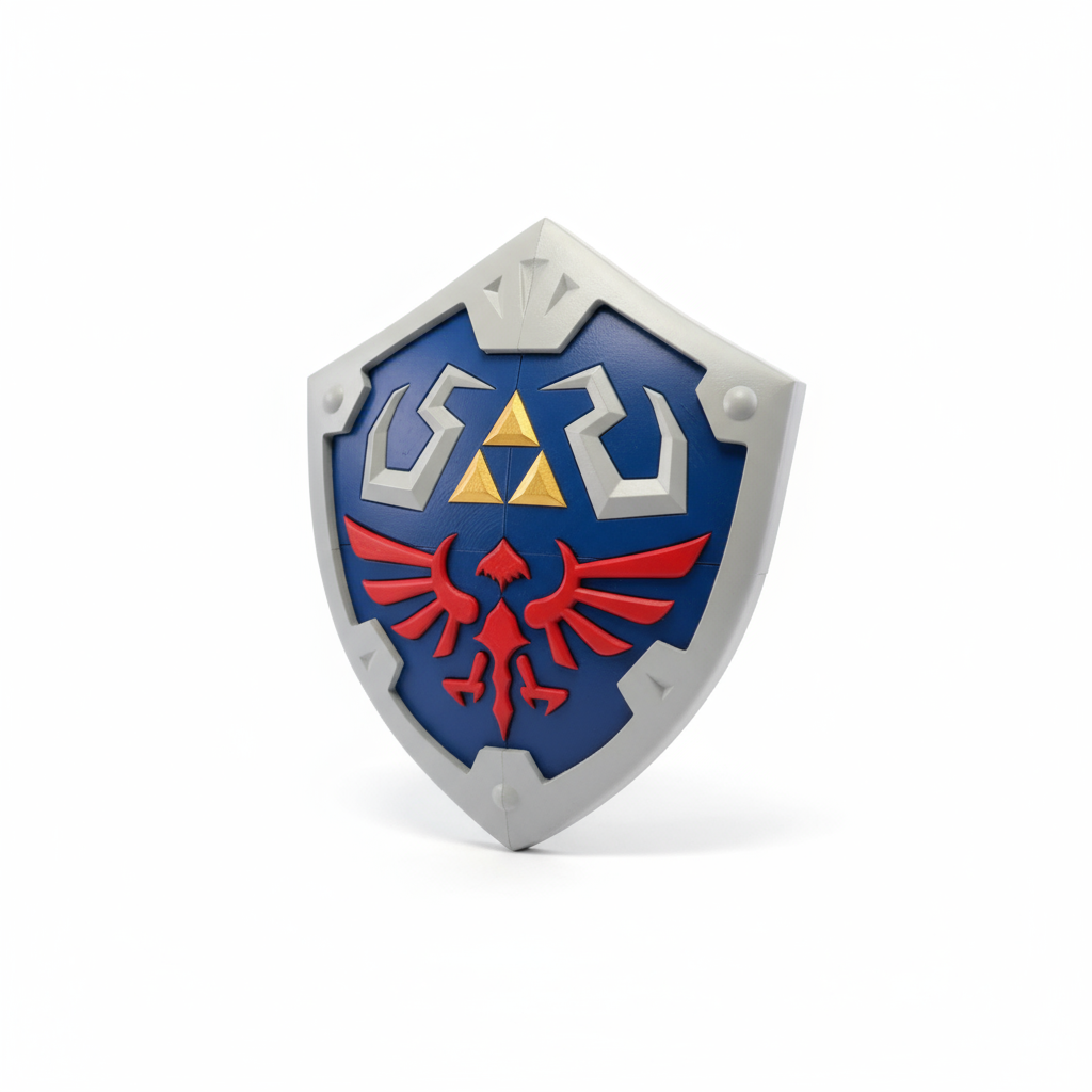Escudo Inspirado en Zelda - Crealis