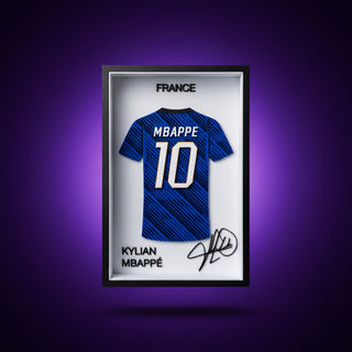 Cuadro Camiseta Kylian Mbappé - Francia