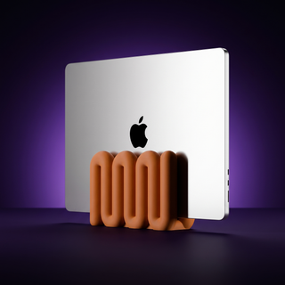 Soporte Vertical para Notebook - Diseño Ondulado