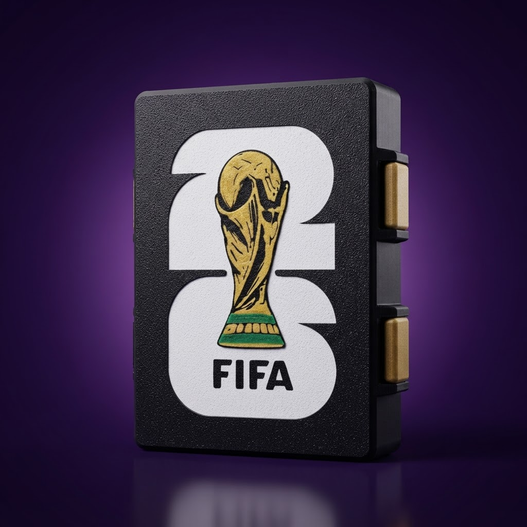 Porta Láminas Coleccionista Álbum Panini Mundial FIFA 2026 impreso en 3D